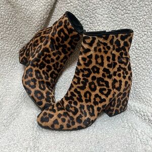 Sam Edelman Leopard Booties